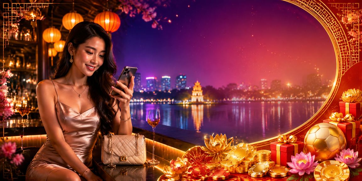 Không gian cá cược thể thao sôi động tại Việt Nam với màn hình hiển thị tỷ lệ kèo